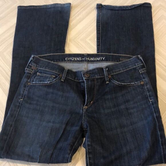 Citizens of Humanity Bootcut Blue Jeans - Picture 2 of 5